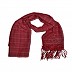 Golden beats studded heart shaped fringe's hijab - Light maroon Golden beats studded heart shaped fringe's hijab - Light maroon